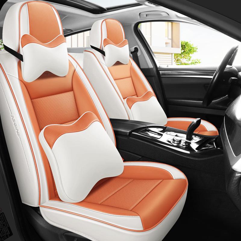 Volkswagen Lavida, Polo, Bora, Sagitar, T-Roc, Tayron Perforated Leather Car Seat Cover