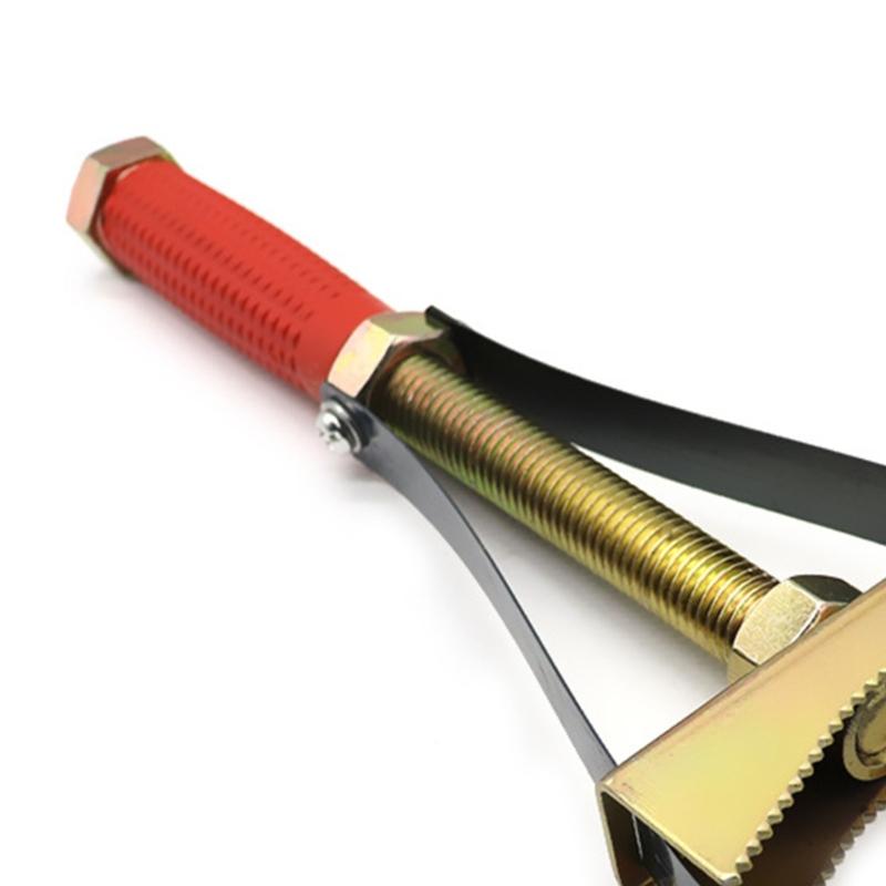 Multifunktions-Handwerkzeug Ölfilterschlüssel Riemenschlüssel Werkzeug Durchmesserverstellbar Universelles Ölfilter-Entfernungswerkzeug