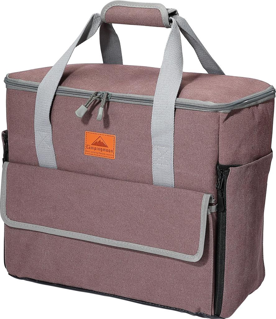 CAMPING MOON Iwatani Robatayaki Grill, Aburiya II, Dedicated Storage Bag, Canvas, Outdoor Portable Gas Stove Storage Box B-550C