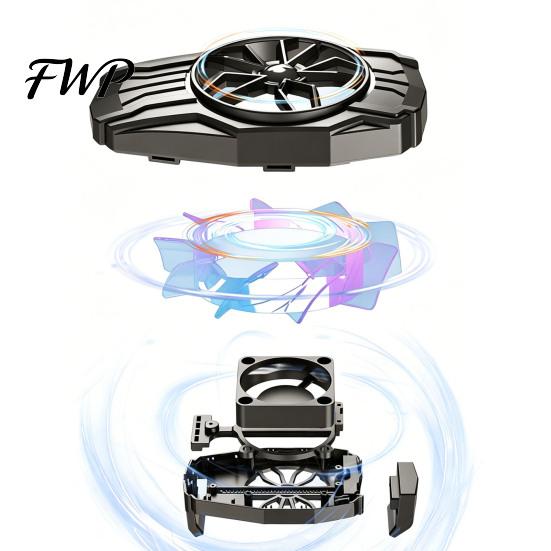 Gaming Phone Cooler for Fast Cooling Cell Fan with Low Quiet Noise Portable Mobile Radiator Iphone And Android High-speed