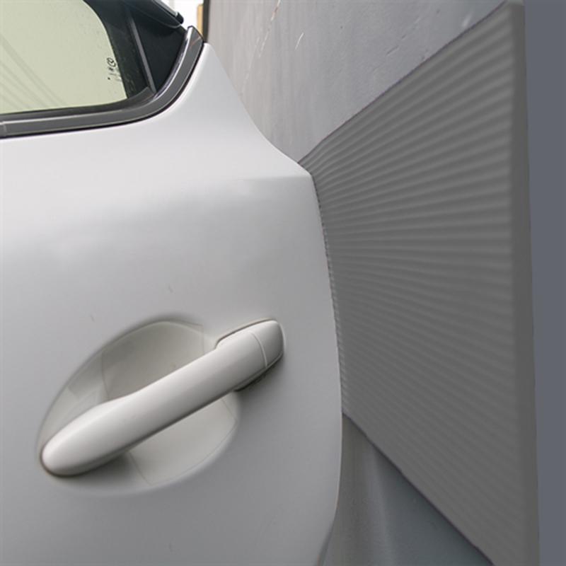 1M Anti-collision Car Door Protector Garage Wall Corner Bumper Guard Cutable Rubber Anti Scratch Strip Parking Spaces Warehouses