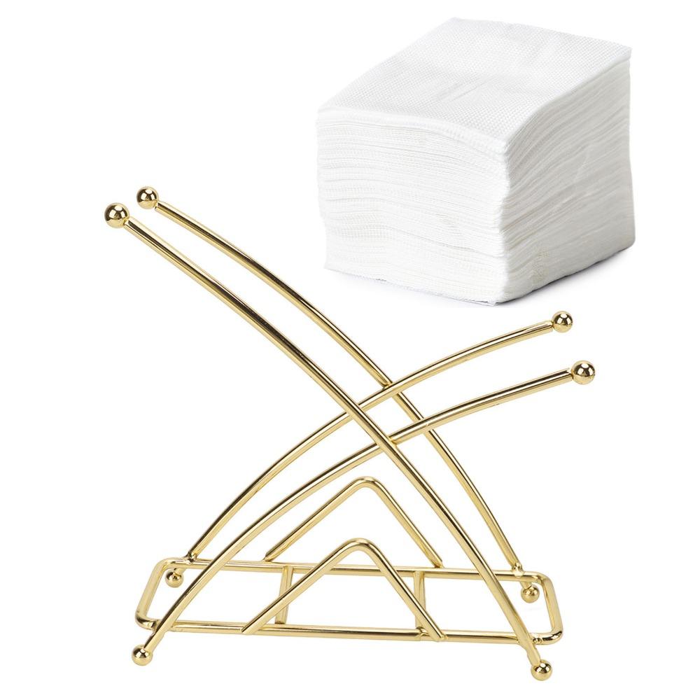 Hollow Design Napkin Holder Rose Gold/ Gold Paper Napkin Holder  Table Decor