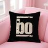 B-Bohse O-Onkelz Cushion Cover Comfortable Reversible Pillow Cover Ideal for Car Sofa Bedroom & Beyond