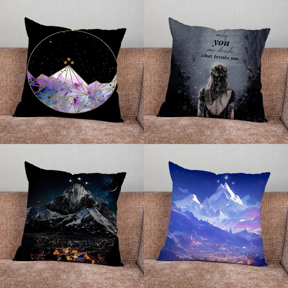 Acotar A Court Of Mist And Fury Pillow Case For Home Bedroom Car Office Decoration Living Room Sofa Cushion Cover Suitable
