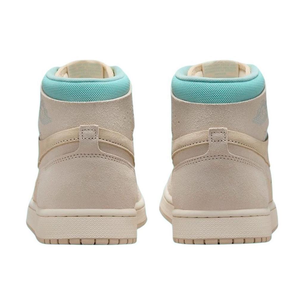 Air Jordan 1 High Zoom Comfort 2 Coconut Milk Light Dew Women Sneakers Tan Sail Legend-Light-Brown DV1305-101