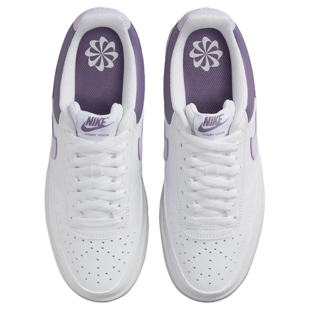 New Nike Court Vision Low White Lilac Bloom Daybreak Women's HF4989-100