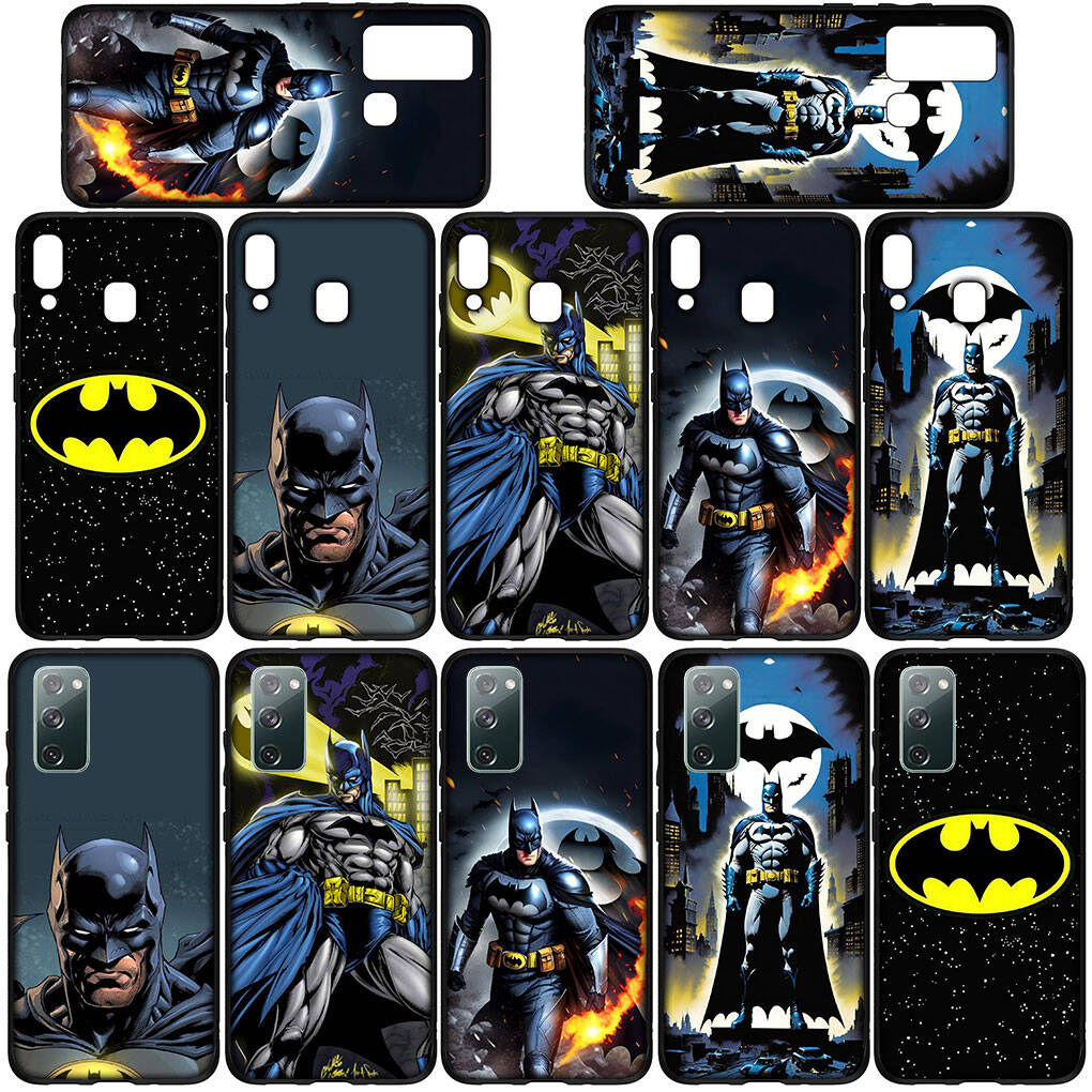 for Samsung Galaxy S25 S24 S23 S22 Ultra FE Plus A37 A57 A56 A55 A06 A16 A15 A36 A26 A35 A05 A25 A54 A34 Phone Case Poster Bruce Wayne Batmans Bat Man