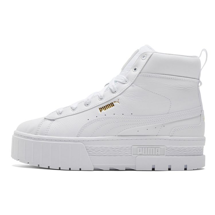 Puma Women s Mayze Mid Sneakers Triple White 381170-01 EU 37