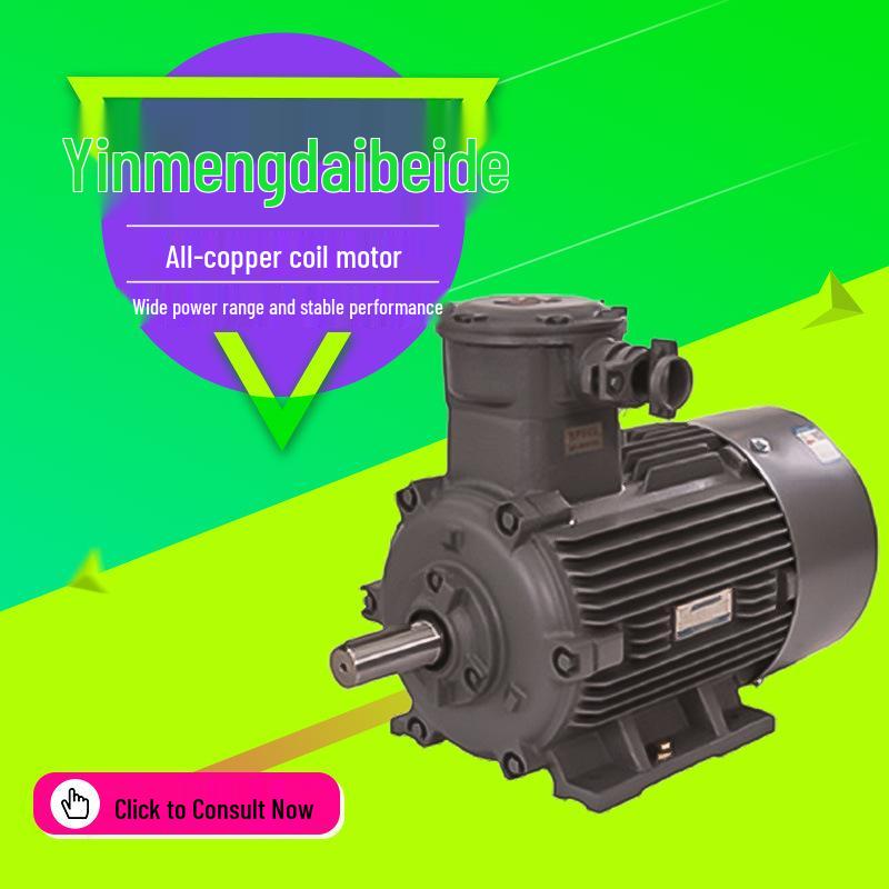 Yinmengda 1MT0 Explosion-Proof Low-Voltage Three-Phase Motor with Full Copper Winding