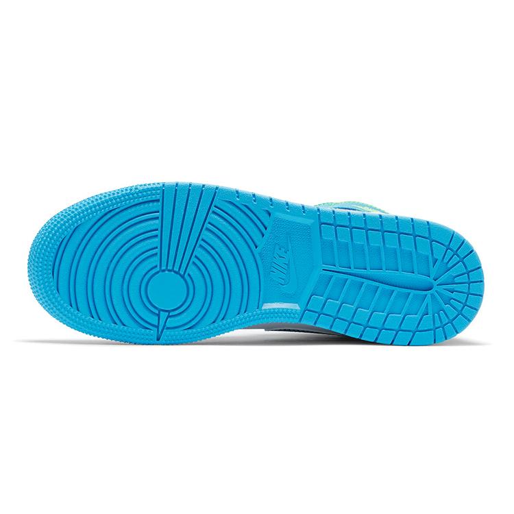 New Jordan 1 Mid SE Sprite Blue GS DA8010-400