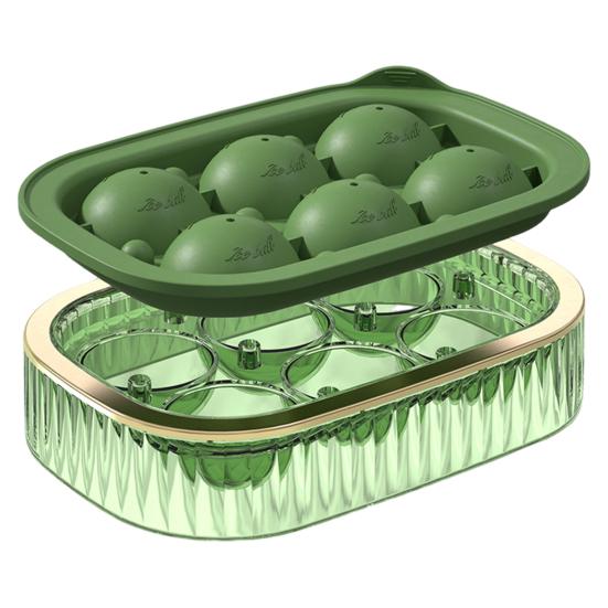 

Форма для льда из виски, большая круглая форма для хоккея на льду, быстрая заморозка 6Grid