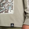 Nike Letter Print Crew Neck Pullover Long Sleeve T-Shirt Men Tops Gray DJ5775-320