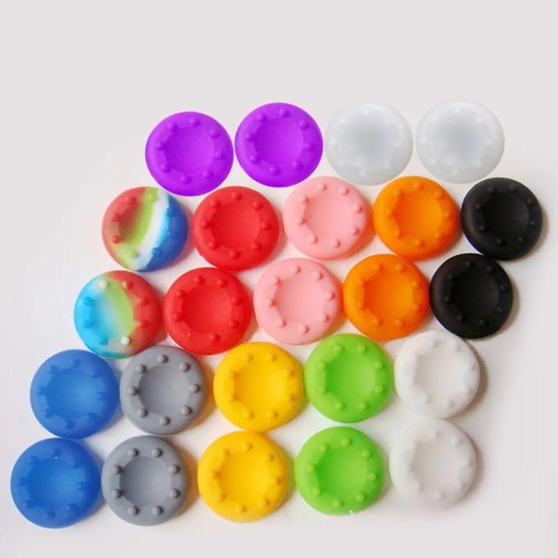 2pcs for PS3 PS4 XBOX 360 Rubber Silicone Cap Analog Controller Silicone Cap Cover Thumb Stick Grip Joystick Caps Accessory