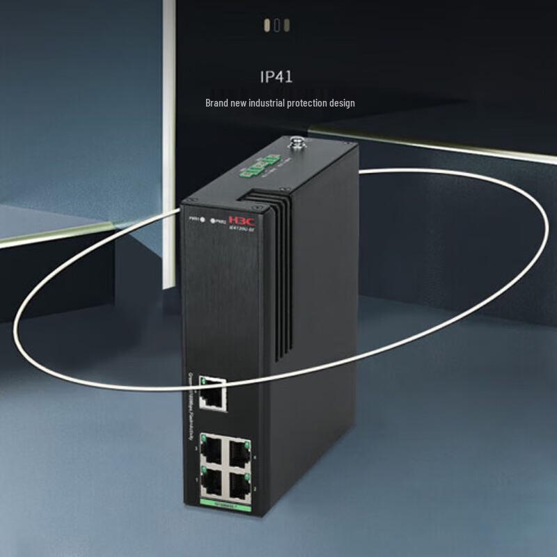 H3C IE4120U-5E DIN-Rail Unmanaged Industrial Ethernet Switch