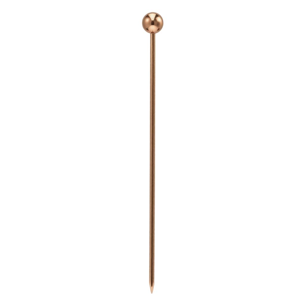 304 Stainless Steel Fruit Picks Cocktail Sticks Dessert Decoration Appetizer Skewers Party Serving Accessories with Pointed End and Round Handle