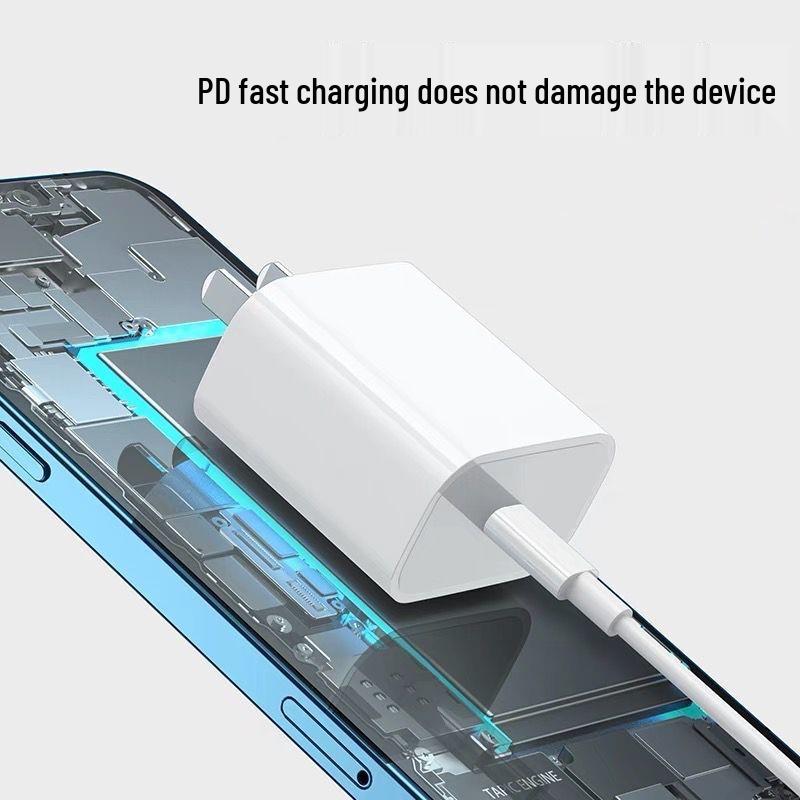 Apple 30W PD Charger for iPhone 14-17 with Fast Charging Cable