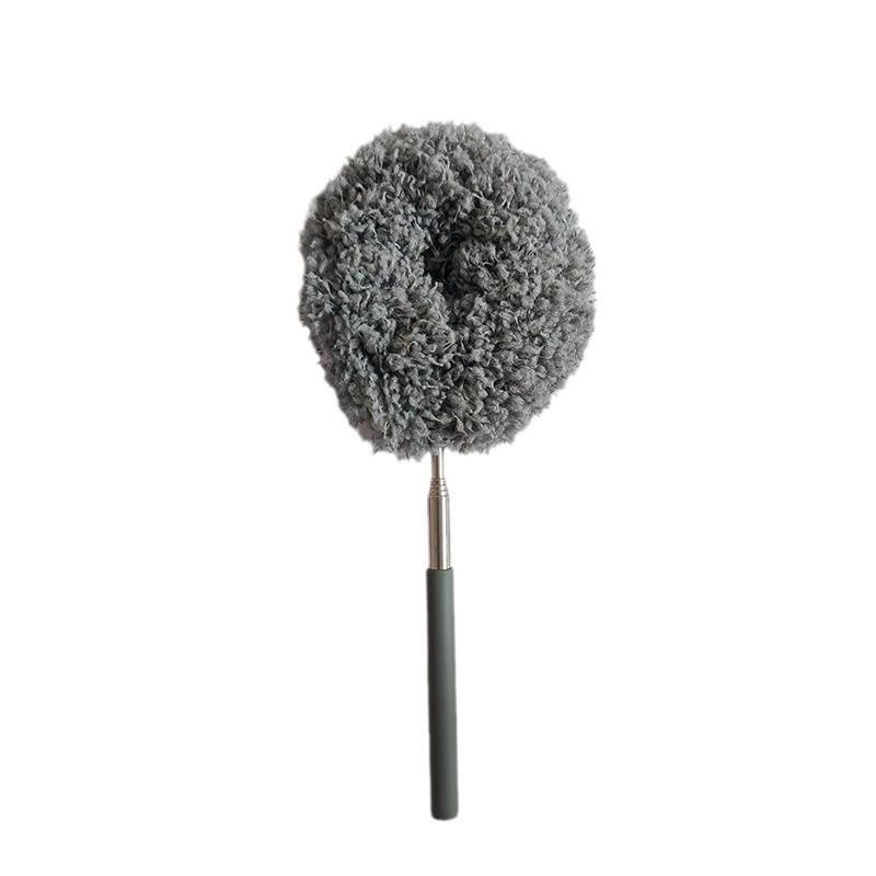

Multi Functional Microfiber Duster with Telescopic Rod - Washable and Reusable, Suitable for High Ceilings, Fans, Furniture сірий колір