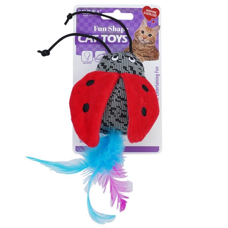 

Cat Toys From Hi To Relieve Boredom Catnip Gnawing Toys Wood Polygonum Grinding Teeth Teasing Cat Sticks Cat Pet Toys