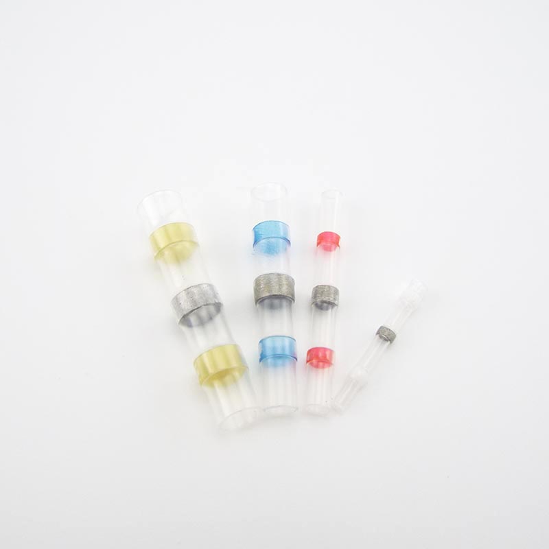 Waterproof Solder Seal Heat Shrink Butt Stress-free Wire Connectors Terminals Electrical Copper with Soldering Sleeve
