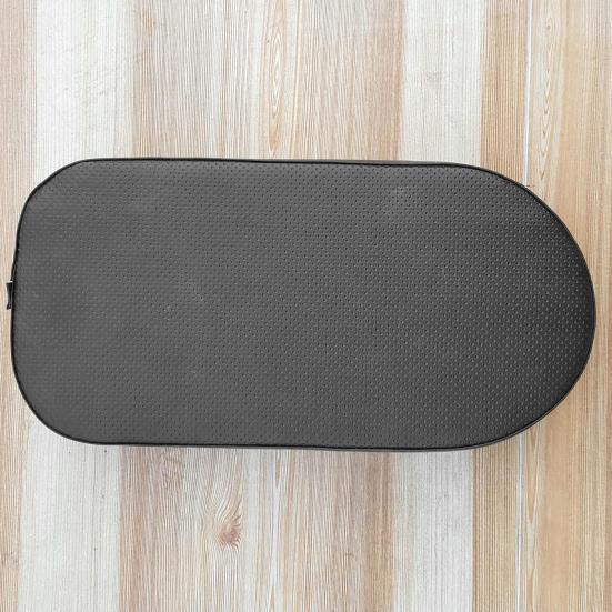 Bicycle Back Seat Cushion Thickened Sponge Stability Black Buckles Bike Seat Plate Cycling Supplies