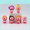 Niedliche Rosa Baby Biber Figur PVC Material 7cm Sammler Spielzeug für Mädchen