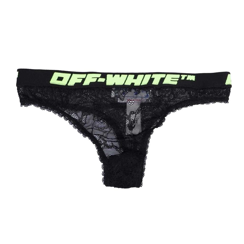 Off White Womens/Ladies Lace Thong