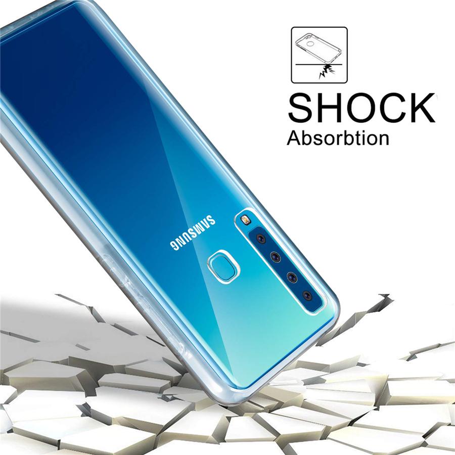 360° Full Cover silikonové pouzdro na telefon pro iPhone Samsung Huawei Honor Xiaomi Redmi OPPO OnePlus Anti Drop Clear Hybrid PC Hard Coque