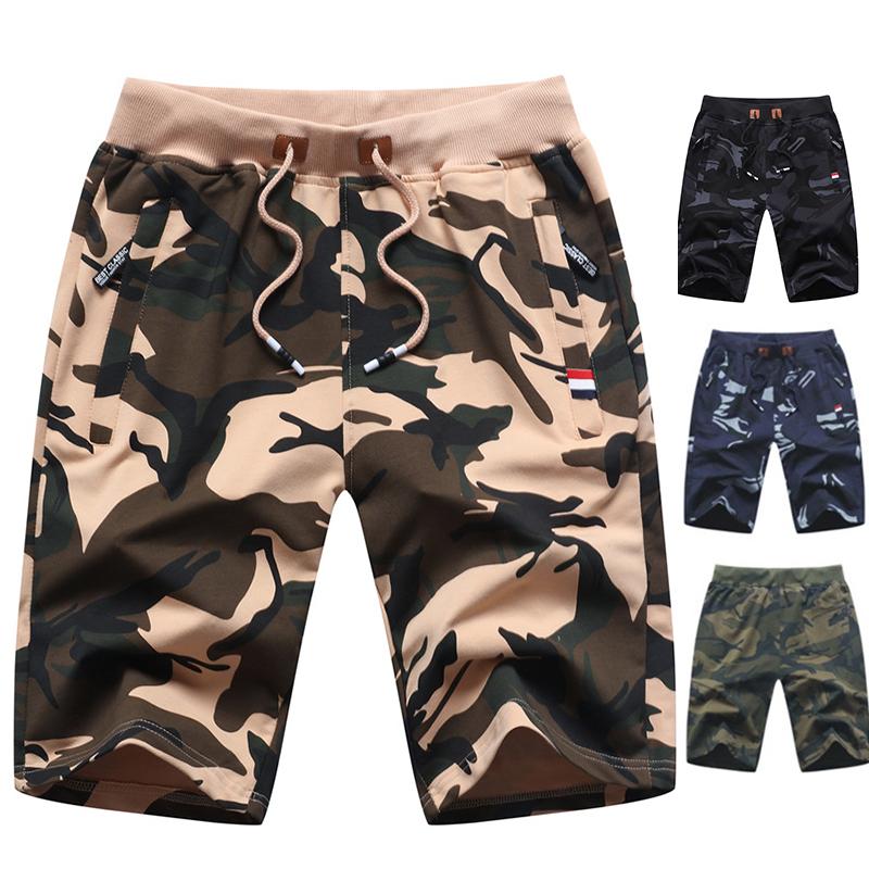 Combat Shorts Mens Casual Army Camouflage Jeans Cargo Camo Work Half Pants