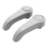 1 Par Manija de Ajuste de Asiento Palanca Ajustadora de Altura Piezas de Repuesto para Reparación Automotriz