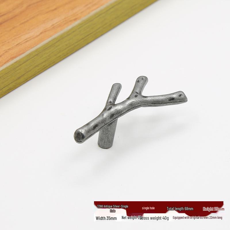 Antique Bronze Minimalist Drawer and Cabinet Handle