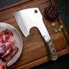 Stainless Steel Bone Knives Hand Forged Blade Kitchen Knives Wooden Handle Chef Cook Meat Cleaver Sharp Vegetable Butcher Knife