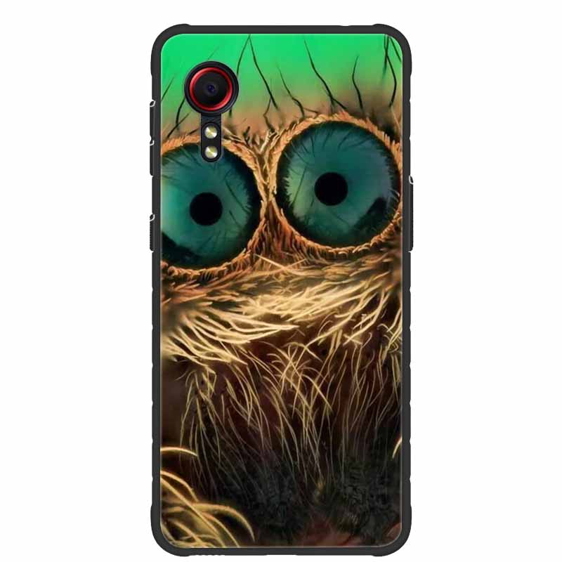 Per Samsung Galaxy Xcover7 5G Cover Carina Adorabile Custodia Posteriore in Silicone per Telefono Per Samsung Xcover 7 Protettiva Antiurto Morbide Custodie
