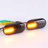 1 Pair Blinker Signal Lamp LED Car Dynamic Side Marker Turn Signal Light For Nissan Qashqai Navara Micra 350Z Note