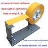 Extra Wide 6cm Desktop Tape Cutter & Holder for Clear Packing Tape
