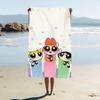 The P-power-puff G-girls Cartoon Towel Beach Quick Dry Soft Pool Towels Gift for Travel Gym Shower Camping Sports