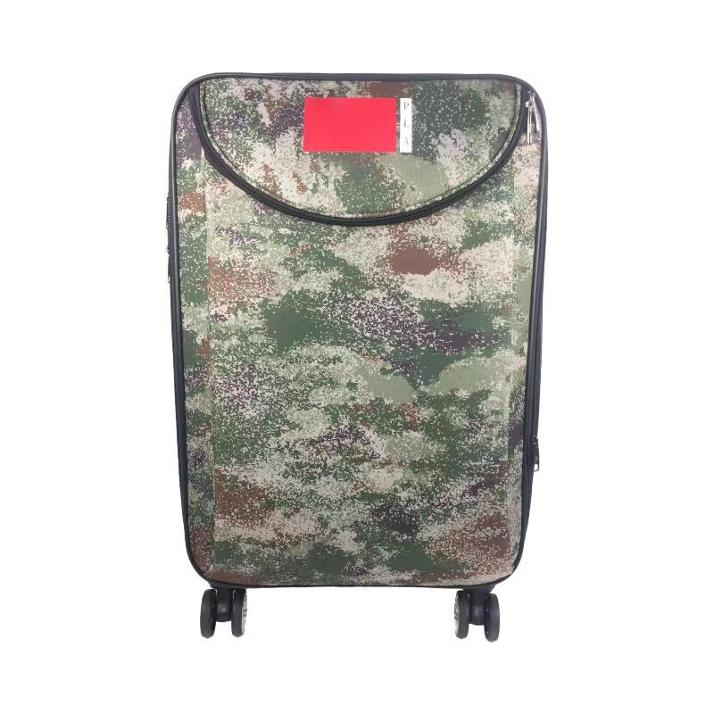 Zhongjiangshi 24-inch Canvas Camouflage Trolley Luggage