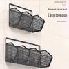 Industrial Style Wall-Mounted Slanted Storage Basket