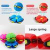 Brightly Coloured Frisbee Ball Elastic Force Decompression Outdoor Fun