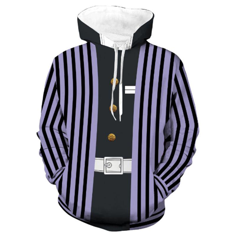 Slayer Kimetsu No Yaiba 3d Hoodie Sweatshirt With Comfortable Soft Material**