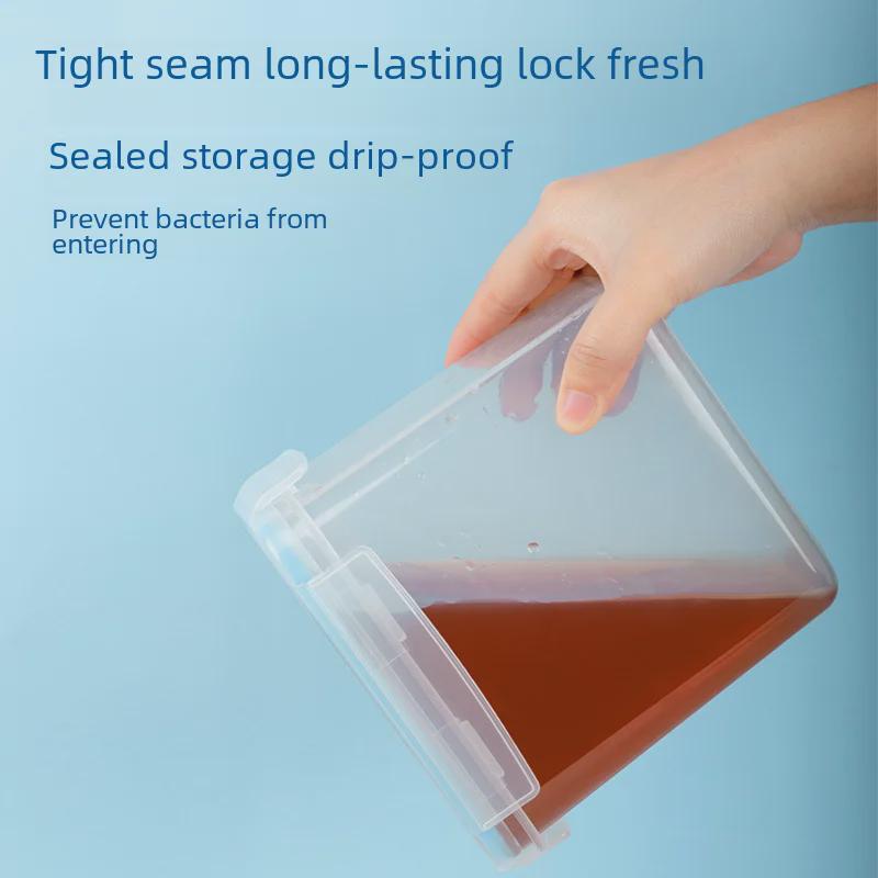 Vlhkosti a hmyzu odolná skladovací nádoba z plastu potravinářské kvality s vzduchotěsným uzávěrem