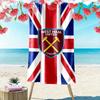 West Ham Logo Print Beach Towel, Large Soft Quick Dry Towel for Beach Camping Swimming