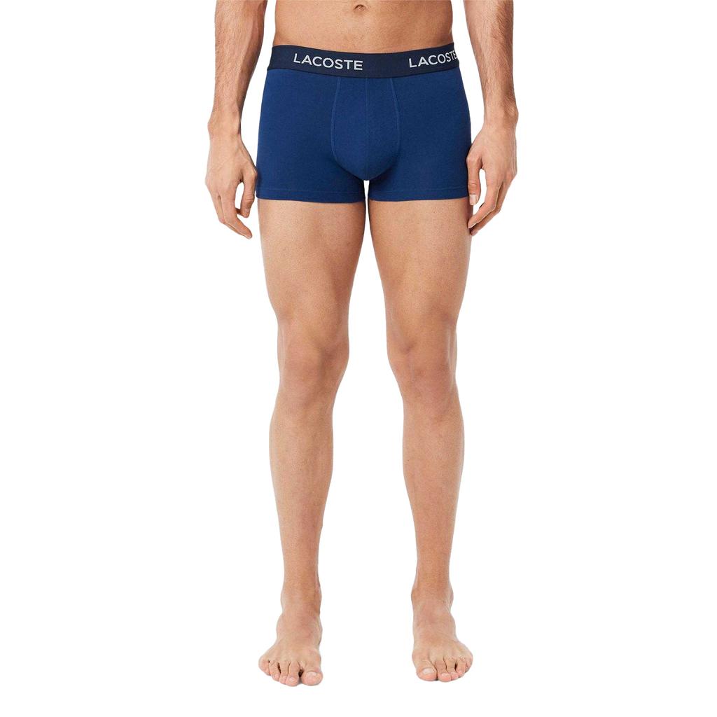 Lacoste Herren Baumwoll-Stretch-Boxershorts (Packung mit 3)