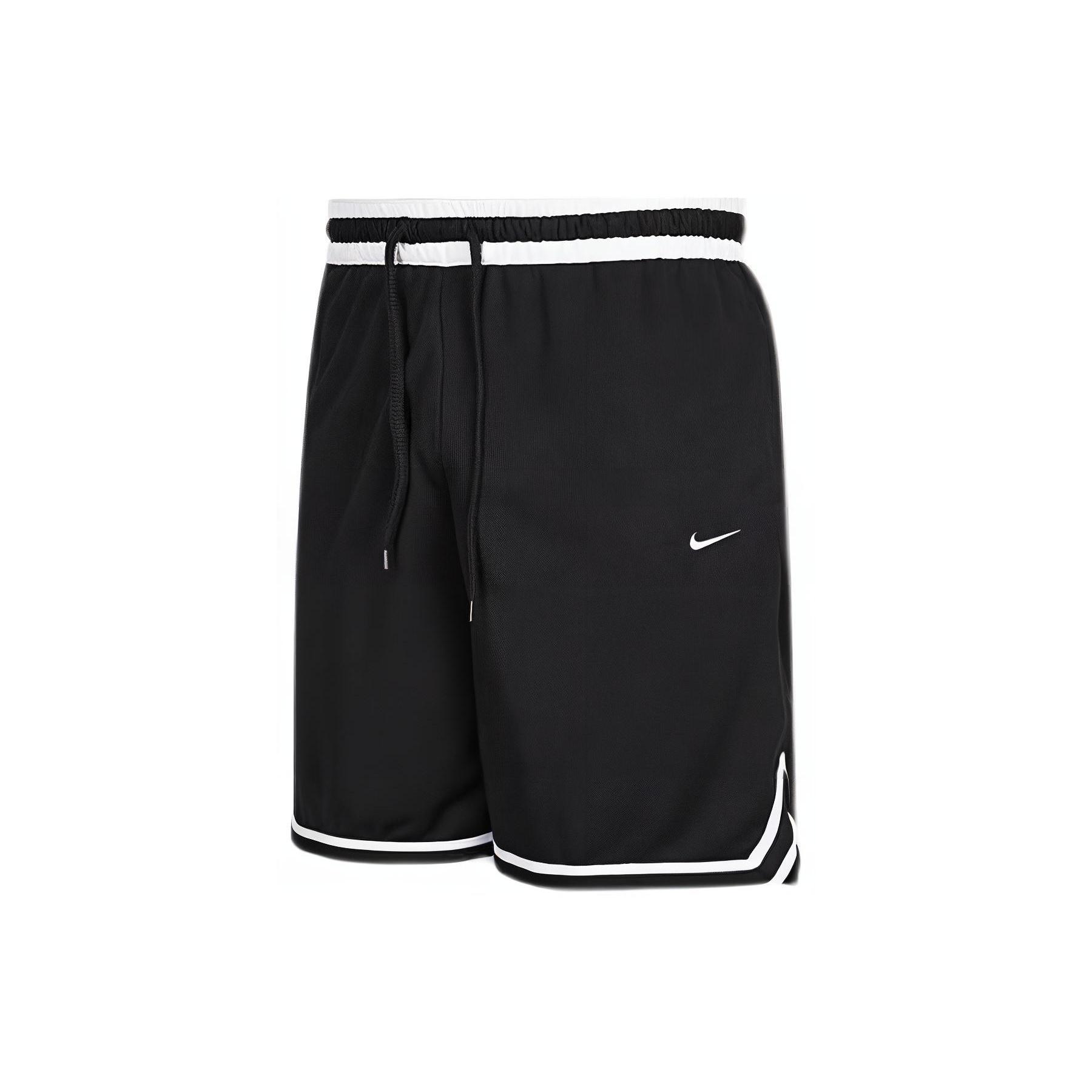 Nike Contrasting Colors Line Detail Lacing Straight Shorts Black Men s DR7229-010 S