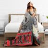 THE A TEAM Throw Blanket Soft Fashion Blanket For Outdoor Travel Flannel Bedspread Bed Cover