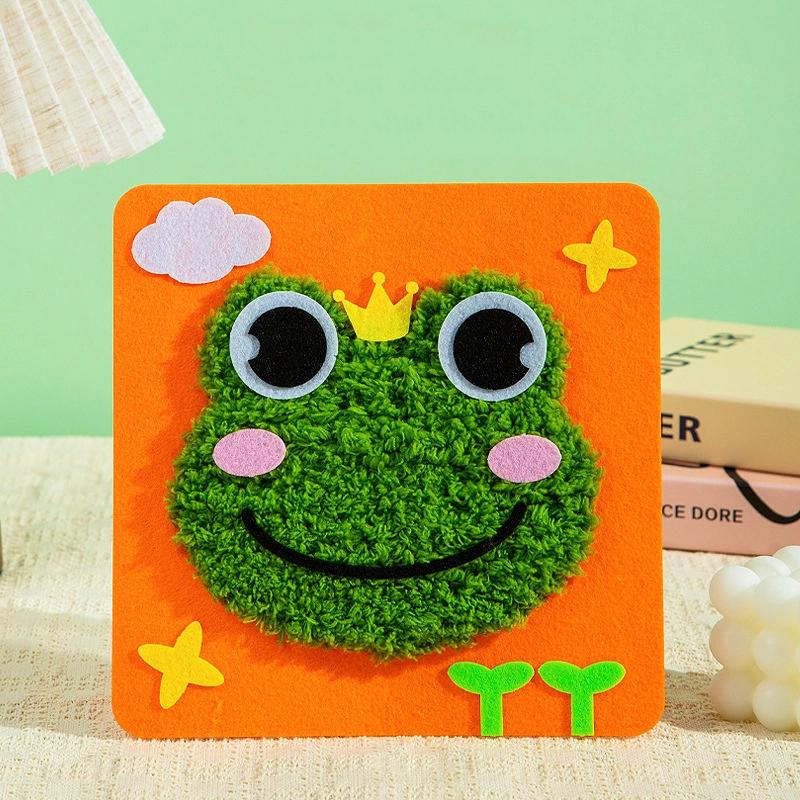 

Christmas Gift DIY Felt Sewing Kit Kids Craft Toys Christmas Tree Stitching Fun