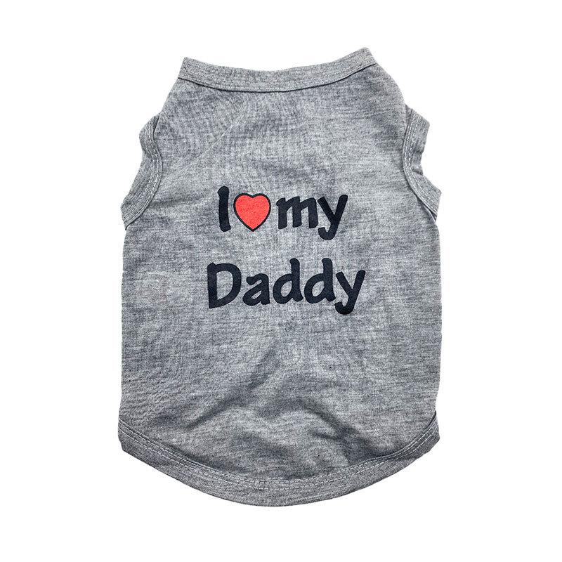 Summer Thin Dog T-Shirt: Teddy, Bichon Frise, Small & Medium Breeds, Couple Outfit