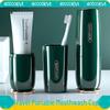Portable Travel Toothbrush & Mouthwash Cup Set