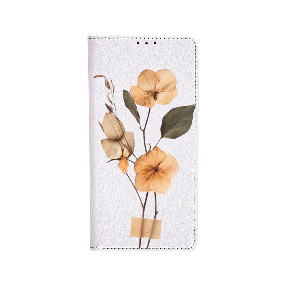 Itel City 100 Flip Phone Leather Case with Creative Floral Design