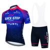 Tuta da Ciclismo Quick Step Team Edition Manica Corta Estate Mountain Bike Ciclismo su Strada Maglia Tour De France