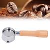 Silver Bottomless Portafilter Bottomless Coffee Handle for Delonghi ECO310 C1 For Delonghi ECO310